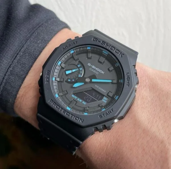 CASIO G SHOCK GA2100 BLUE
