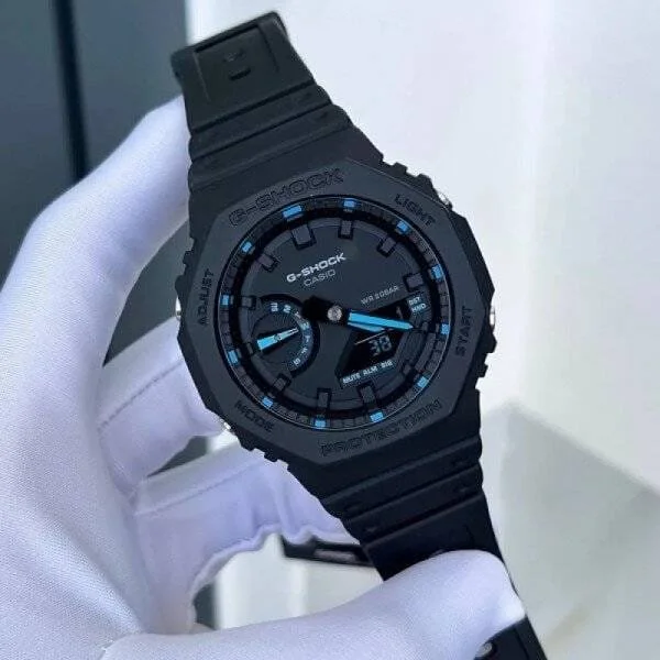 CASIO G SHOCK GA2100 BLUE - Image 4
