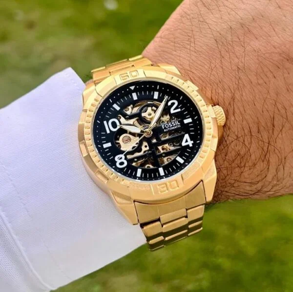 FOSSIL BRONSON GOLD