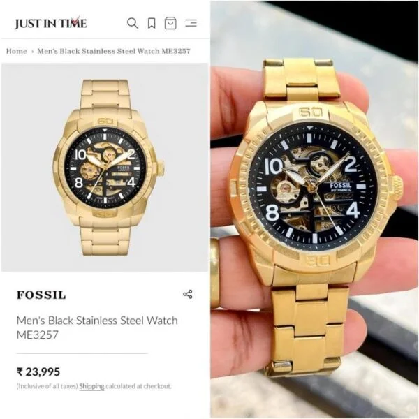 FOSSIL BRONSON GOLD - Image 4
