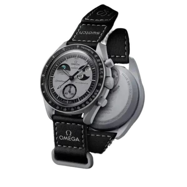 Swatch x Omega Bioceramic Moonswatch Mission to the Super Black Moonphase - Image 2