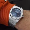 Audemars Piguet Silver Blue