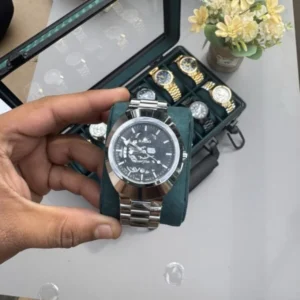 Rado silver black Diastar