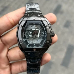 Hublot Big Bang Sang Bleu Chain Black