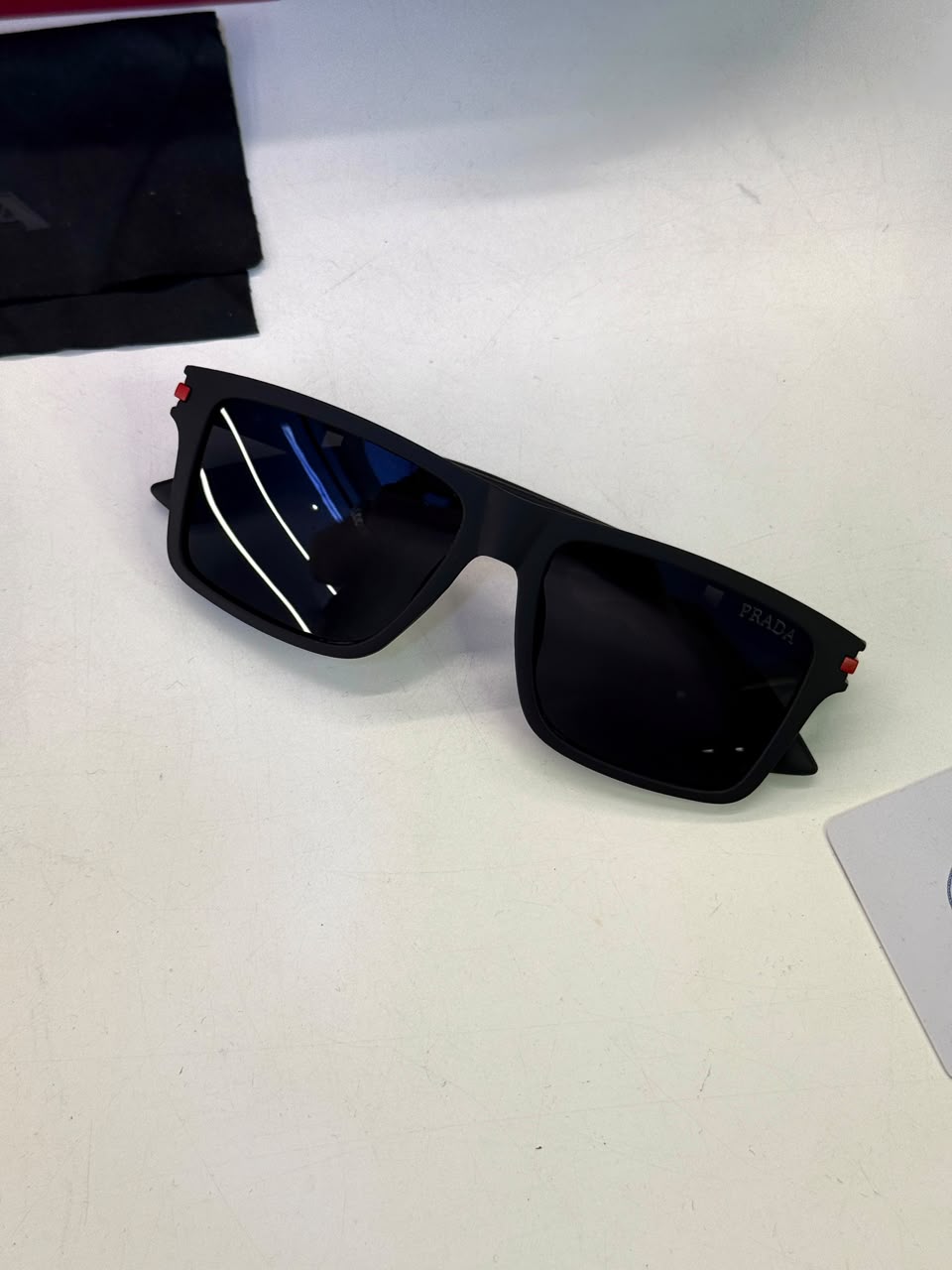 Prada Black Premium Quality Sunglass Fa 1258